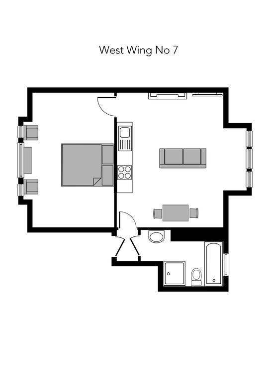 Linton Collection - The West Wing Daire Edinburgh Dış mekan fotoğraf